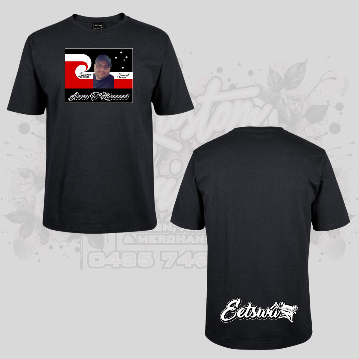 MEMORIAL | “Aaron Te Moananuni” TEES (KIDS)
