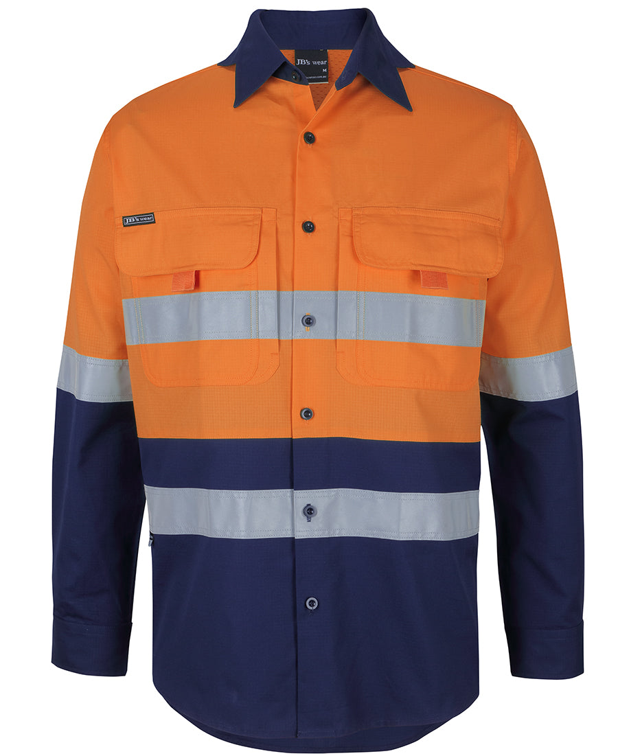 6DNRL JB's HV (D+N) L/S RIPSTOP FISHING SHIRT