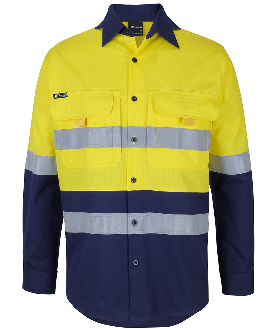 6DNRL JB's HV (D+N) L/S RIPSTOP FISHING SHIRT