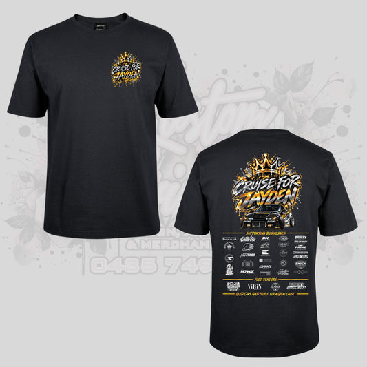 CRUISE FOR JAYDEN CHARITY TEES